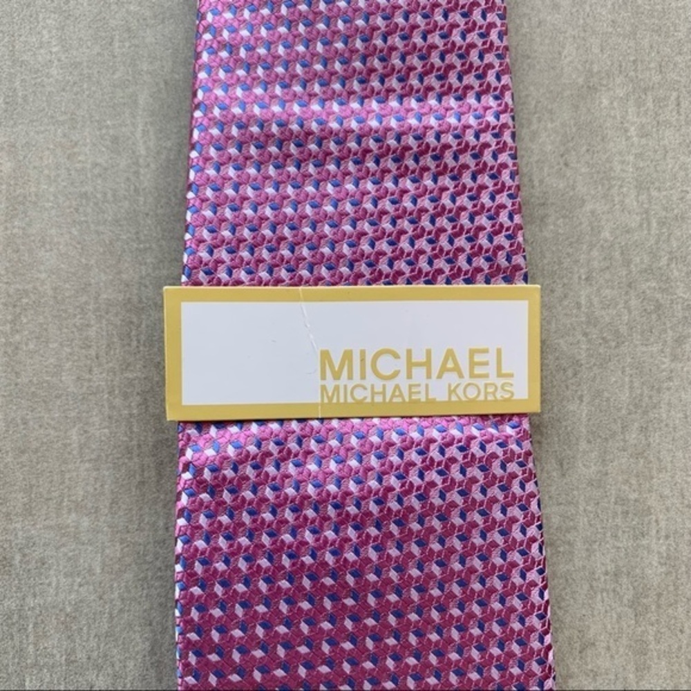 Michael Kors Pink Silk Tie NWT